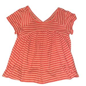 Free People flowy striped shirt